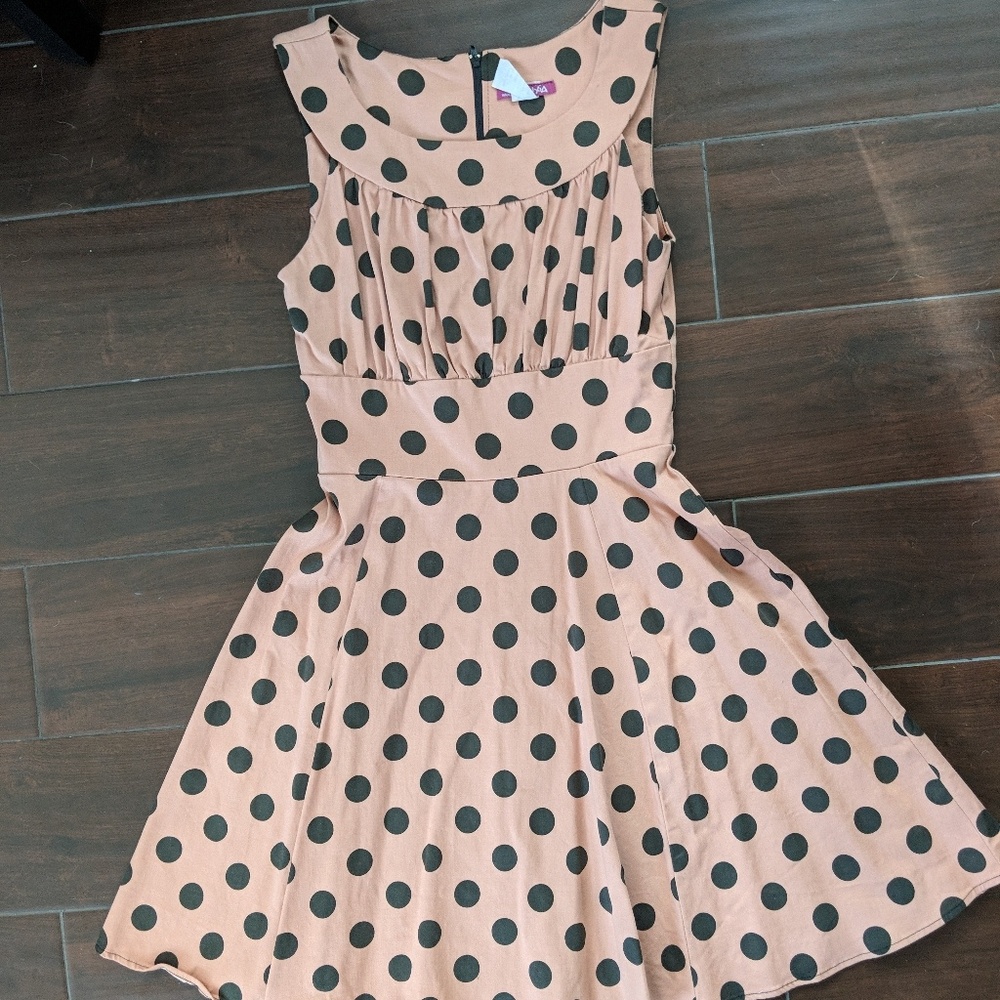 Polka dot dress